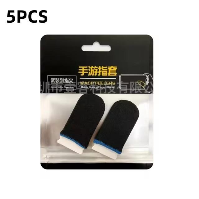 Gaming Finger Sleeve Breathable Fingertips for Pubg Games Anti-Sweat Touch Screen Finger Cots Cover Sensitive Mobile Touch Glove