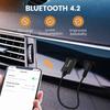 1/2PCS USB Bluetooth Receiver 3.5mm Inline Bluetooth Audio Adapter Car 4.2 Bluetooth Receiver Audio for Car Speaker Amplifier