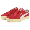 Puma Suede Warm White Club Red Men Sneakers Cream 396493-01