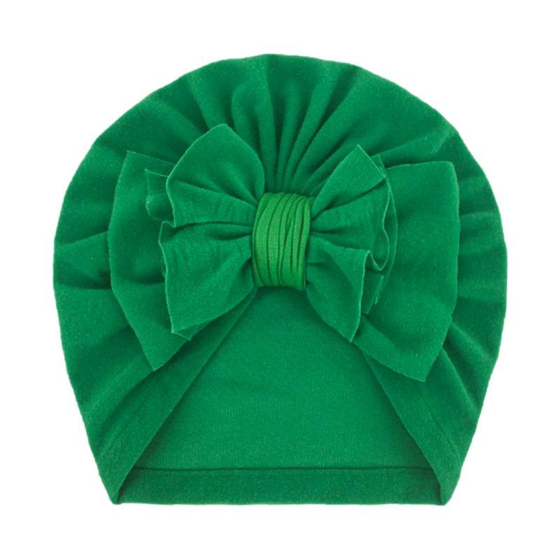 New baby products, baby bow headscarf hat, children's autumn and winter warm hat, girls' hat