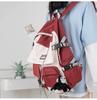Large Capacity Ins Cool School Bag For Junior High School Boys Workwear Style Backpack For Girls Japanese Style