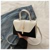 Personalized Trend Belt Simple Color Matching New Fashion Single Shoulder Portable Crossbody Small Square Bag Woman