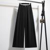 Pantaloni da Loungewear Larghi da Donna Taglie Forti Vita Alta Elastica Pantaloni Casual Culotte Svasati