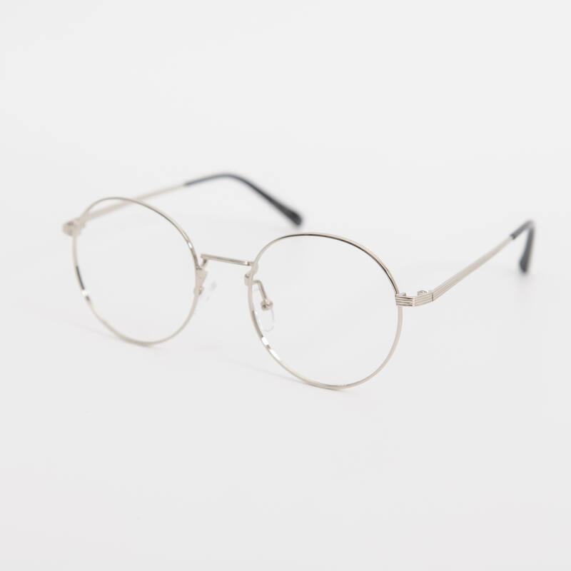 SBKA Pini-C02 Silver-Rimmed Glasses (Blue Light Blocking)