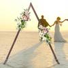 Wooden Vintage Flower Arch Backdrop Stand,Rustic Venue Decor Balloon Frame Arbor for Indoor Outdoor,Photography Background Prop