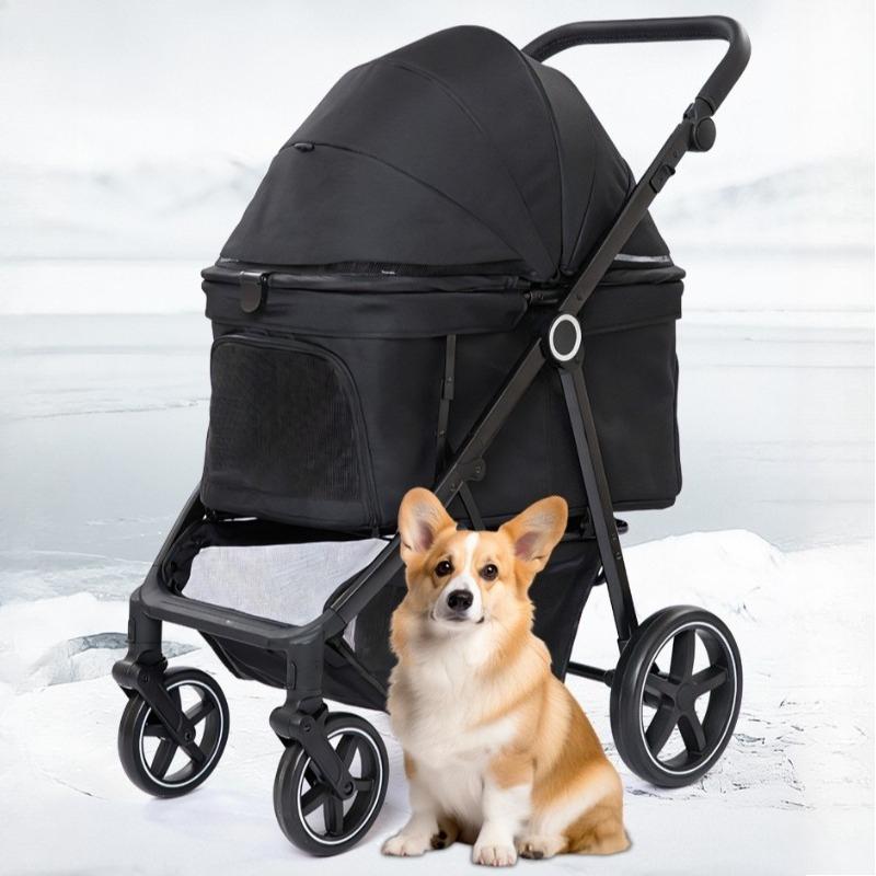 Pet Car Strollers Lightweight Foldable Specifically Designed for Walking Dogs Infants Medium-sized Small Dogs Cats Outdoor