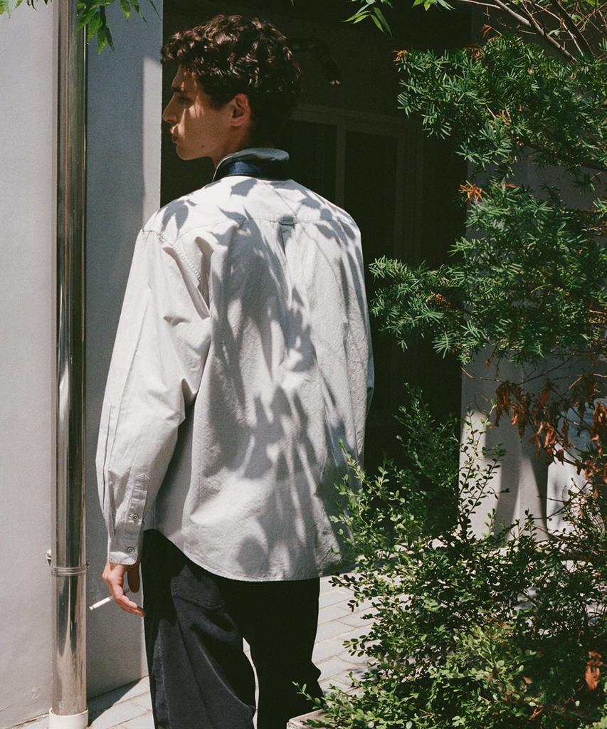 SHIRTER Editor Check Shirt (Grey)