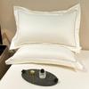 Washed Silk Summer Fitted Sheet Set - Ice Silk Mattress Protector, Cover, and Bedspread (3-Piece)