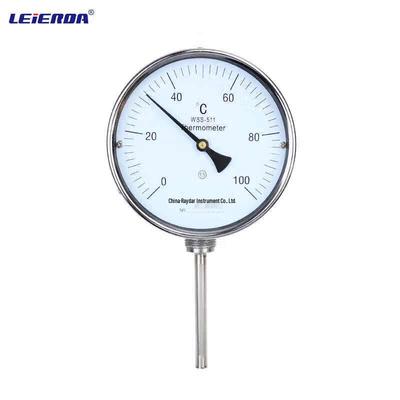 OIMG WSS-511 Stainless Steel Bimetal Boiler Pipe Thermometer