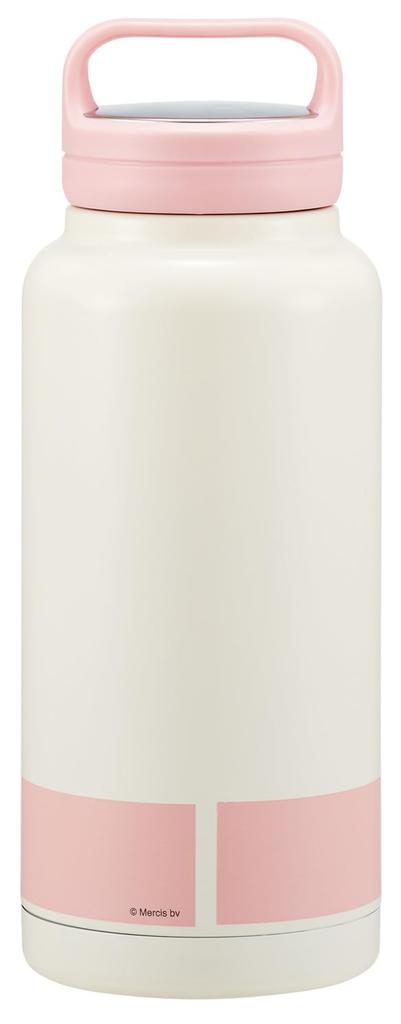 Skater Insulated Stainless Steel with Screw Miffy Design Mug, 1000ml, Handle, (STSC10-A)