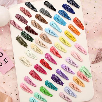 Korean Cute 5cm Colorful BB Hair Clip, Candy Color Side Clip Hairpin
