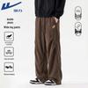 Warrior Men's Chenille Pleated Straight-Leg Casual Pants