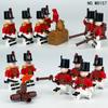 M8157 Figura da Guarda Real da Marinha Real Crianças Montam Bloco de Construção de Partículas Pequenas Brinquedo Arma