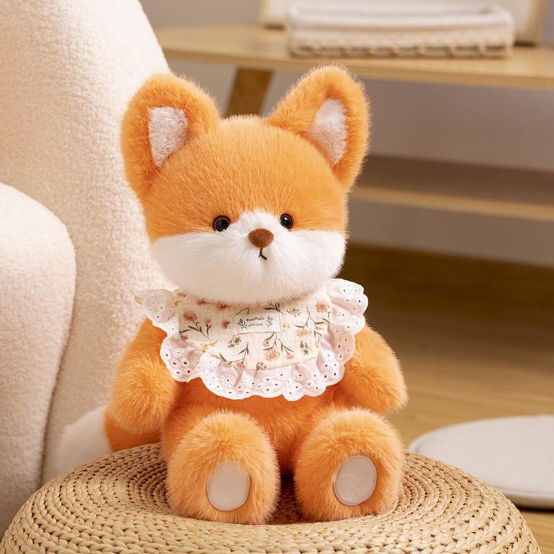 Goodnight Series Bear Rabbit Fox Elephant Plush Toys Animal Stuffed Doll Gift