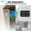 7.5 Inch Color Display Wireless Weather Station With Clock Indoor/Outdoor Temperature Humidity Monitor & Weather Forecast
