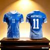 New Fashion 3d Print Football Fan Jersey Sports Men T-shirt Top Breathable for Summer Casual Men's Women Short Sleeves Tee Shirt