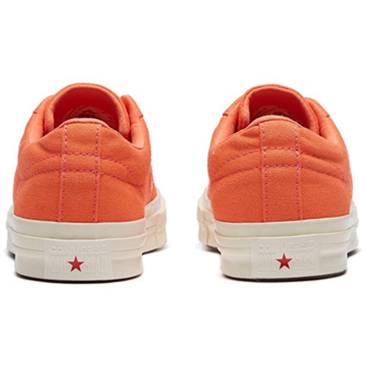 Converse Womens One Star 'Orange' (women's Sizes) Orange / Pink Canvas Shoes 564152C