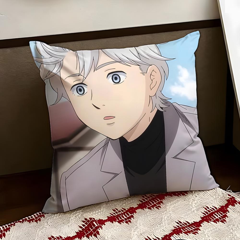 Anime The GGene of AI Cushion Cover Reversible Soft Durable Pillow Cover Home  Car MultiScene Use for Daily Comfort