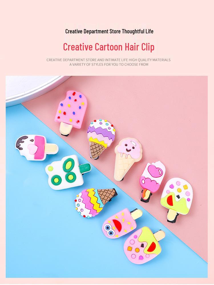 Rainbow Hair Clip for Girls: Cute Summer Accessory for Children, Babies & Princesses