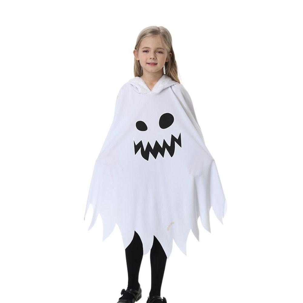 Party Cloak Glow-in-the-dark Ghost Cape Fun Interaction Party Costume  Stage Performance