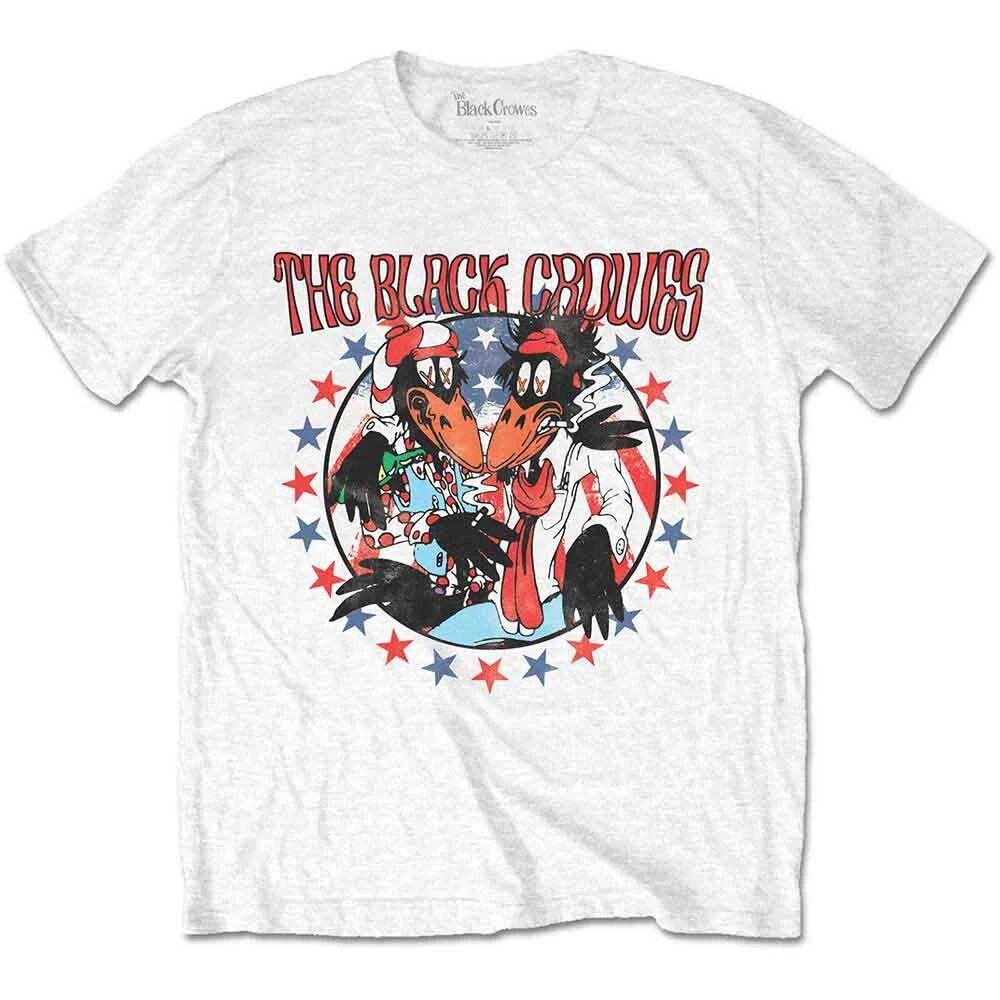 The Black Crowes Americana T-Shirt White New M
