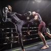 Breathable MMA Boxing Training Shorts Set With Digital Print Men Women Kids Sportswear