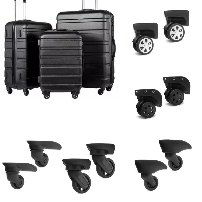 Zamienne Kółka do Bagażu Przenośne Kółka do Walizki Kółka Obrotowe do Bagażu Kółko do Walizki na Kółkach do Naprawy