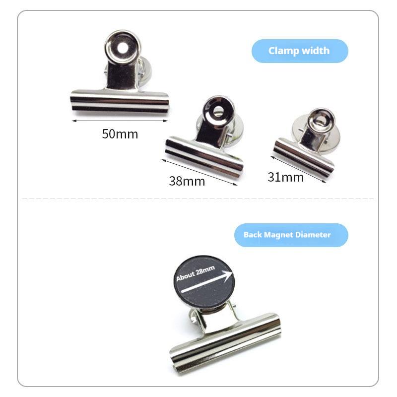 5pcs/10pcs Round Magnetic Clip Note Clip Metal Magnet Clip Hand Ledger Magnet Clip Magnet Stone Clip Magnetic Clip