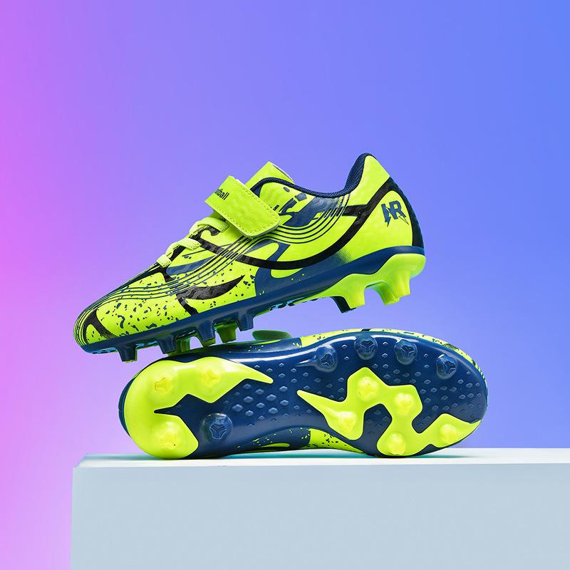 Professionelle Fußballschuhe gebrochene Nägel Erwachsene TF Jungen und Kinder Low-Top Jungen und Grundschülerinnen und Mädchen Damen spezielle Trainingsschuhe