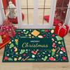 Christmas Atmosphere Doormat Stain-Resistant & Washable Entrance Hallway Mat Bathroom Rug Festive Home Decor