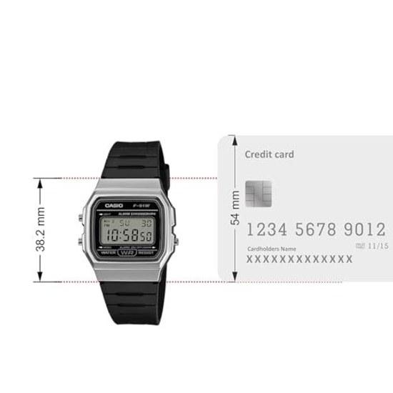 Casio Digital F-91WM-1BDF