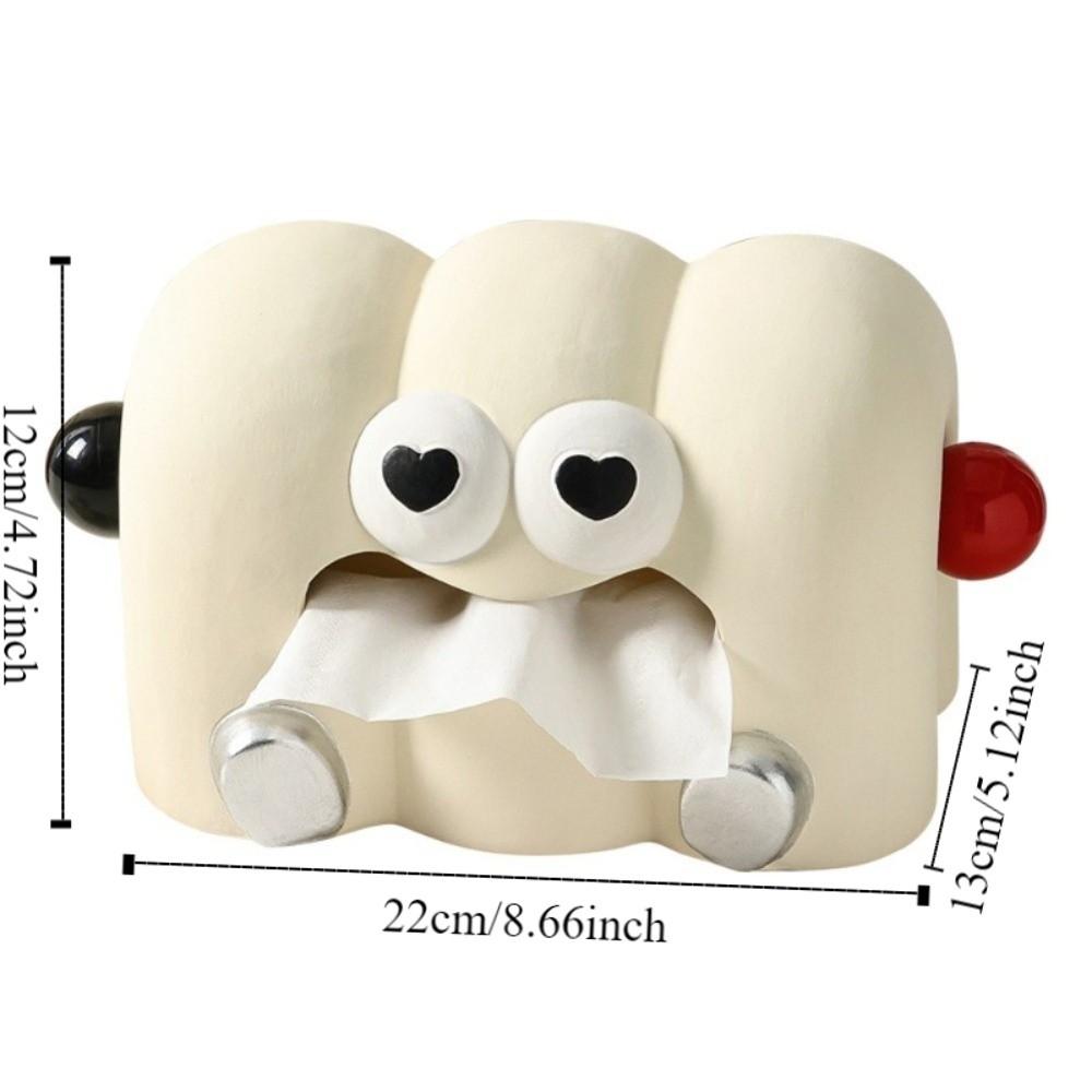 Cartoon Napkin Holder Ceramics Toilet Paper Box Cute Paper Container  Bedroom