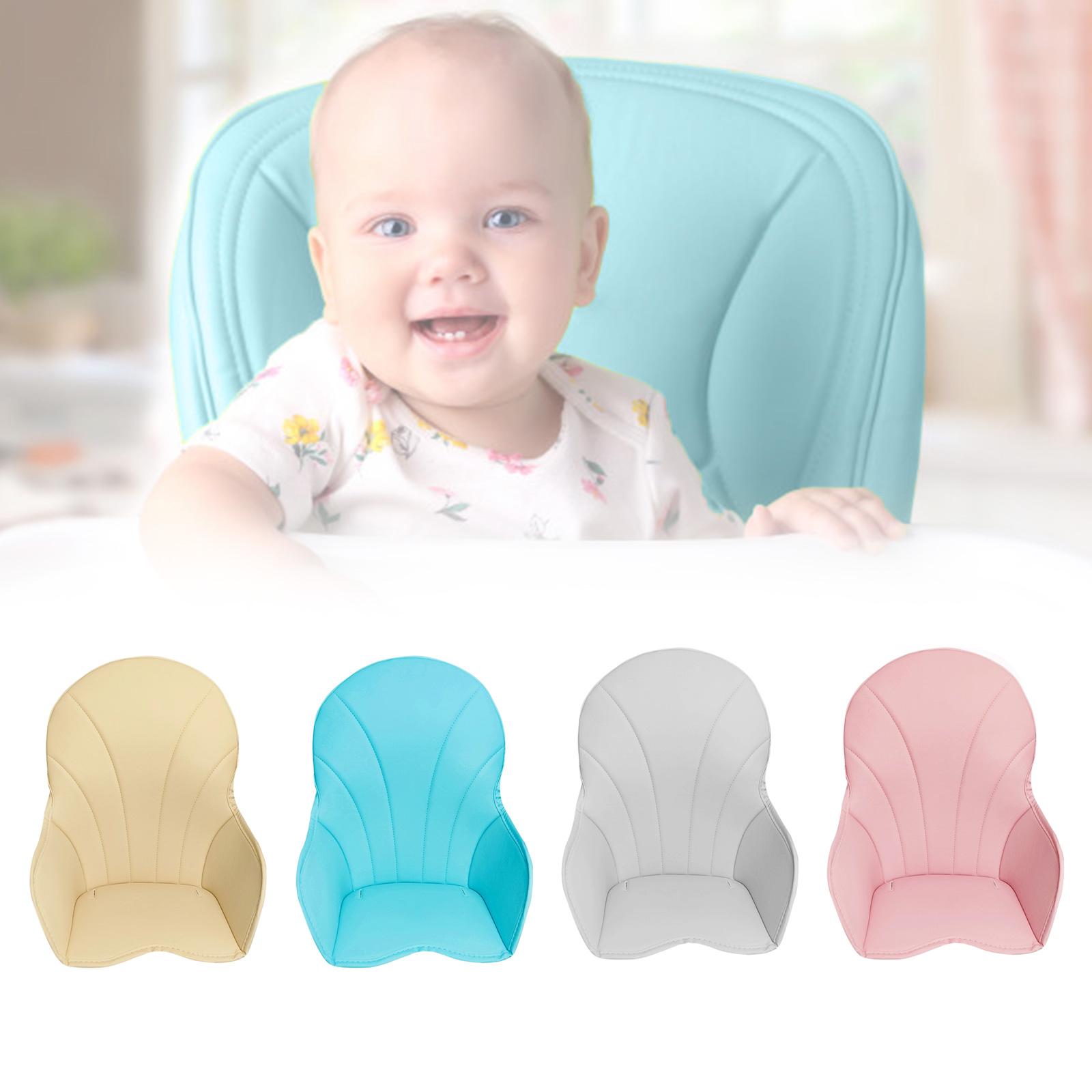 

Universal Baby Feeding Chair Cushion Highchair Seat Pad Waterproof Protector Against Scratches Spills and Stains сірий