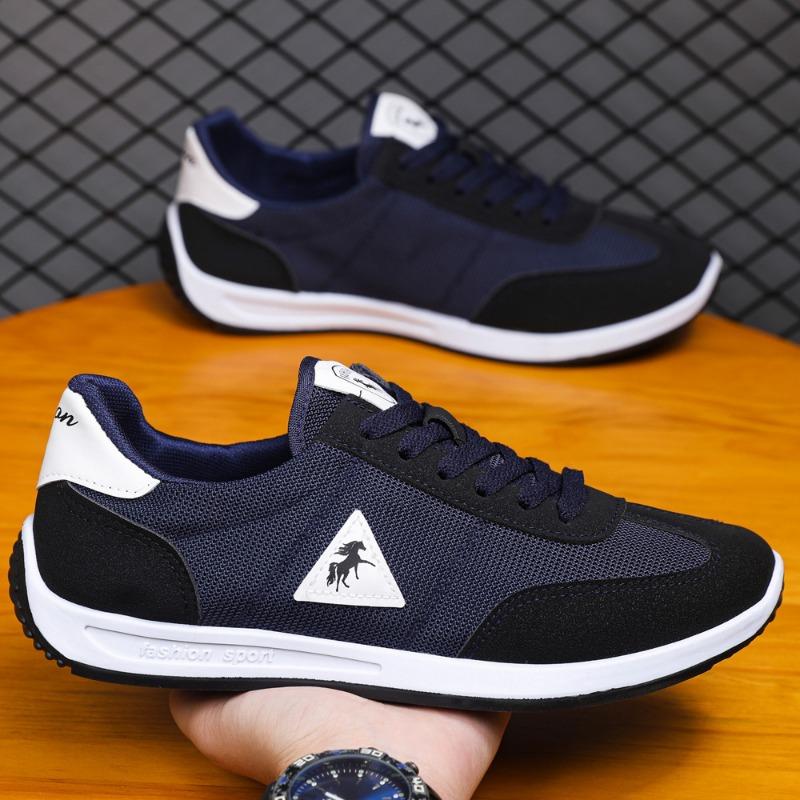 Breathable mesh men's shoes new soft-soled non-slip little white shoes Para shoes lightweight sports and leisure shoes men