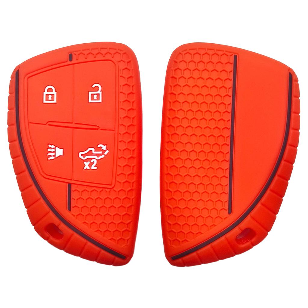 Silicone Car Key Case Protector for Buick Envision Plus Avenir S Chevrolet Soft Rubber Remote Cover Holder Shell Accessories
