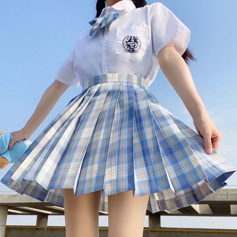 Rabbit Sew Summer School Style JK Uniform Set - Gentle Skirt and Top
