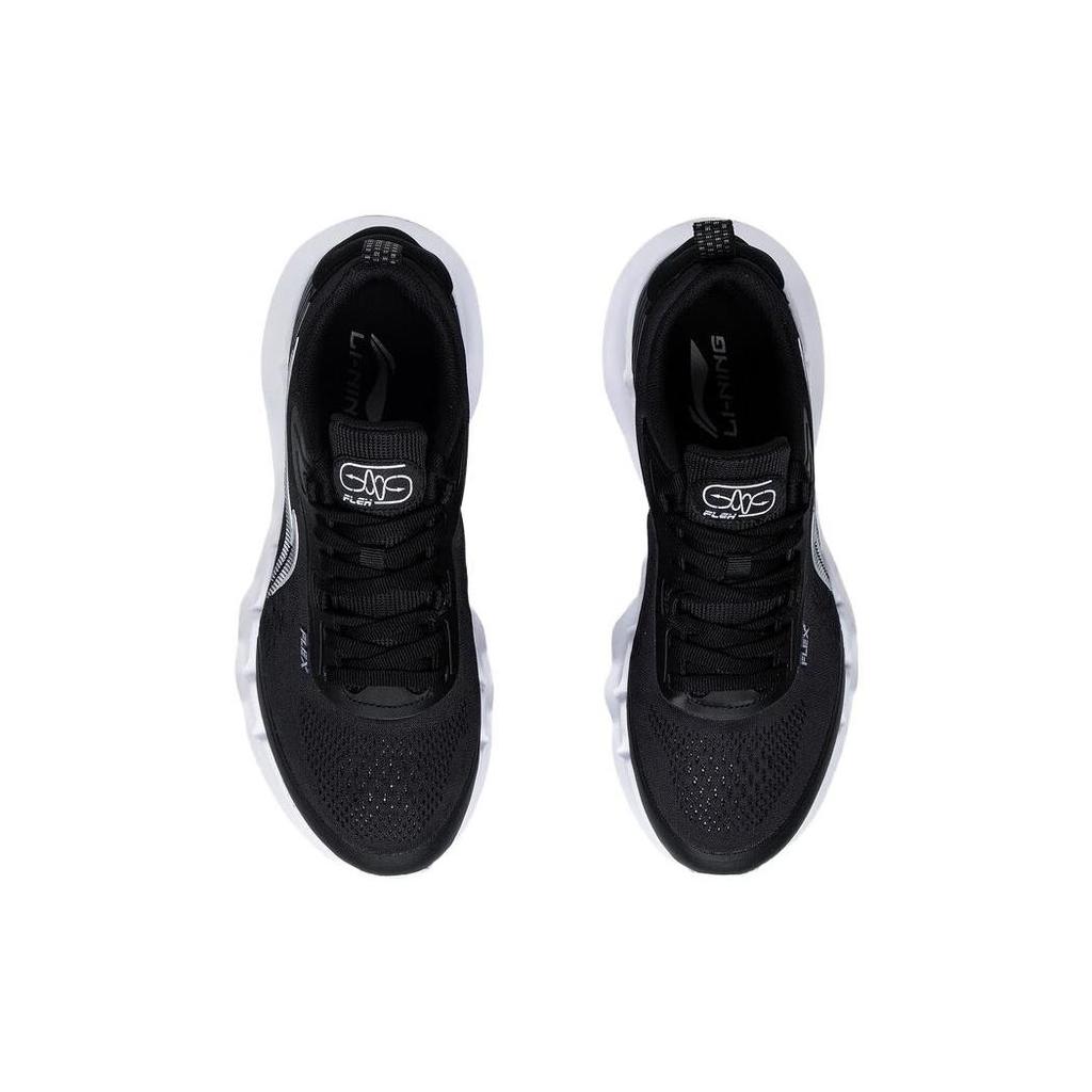 Li Ning LN Fle Slip Resistant Abrasion Resistant Low top Sports Casual Shoes Men's Black AGLT031-2