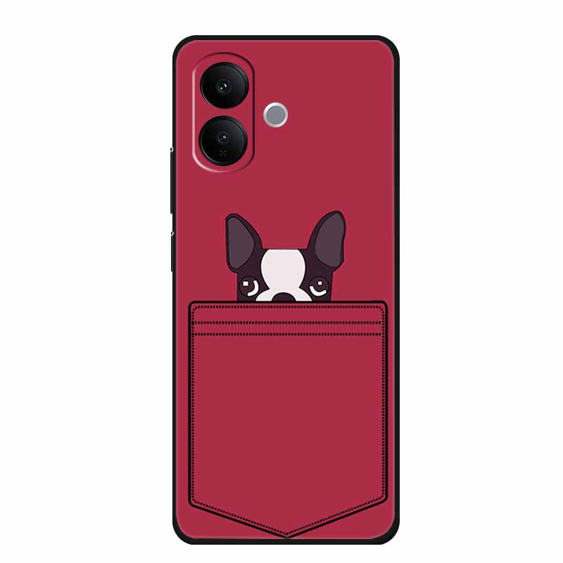 3D Embossed Case For Vivo V60 lite V2530 Phone Case Shockproof Silicone Soft Coque For Vivo V60 lite 2025 Back Cover Case Funda