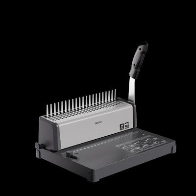 Deli 3872S 21-Hole Manual Comb Binding Machine CN Plug (adapter Included)