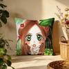 Popular Ssugar Sugar Runeing Cushion Cover Versatile DoubleSided Pillow Case Fit for Sofa Bed Car  Daily Decor