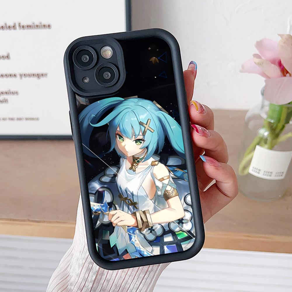 

Game GI Faruzan Thicken TPU Mobile Phone Case for iPhone 17 16 15 14 13 12 11 Air Pro Max Plus Colorful Cover iPhone 16 Pro Max