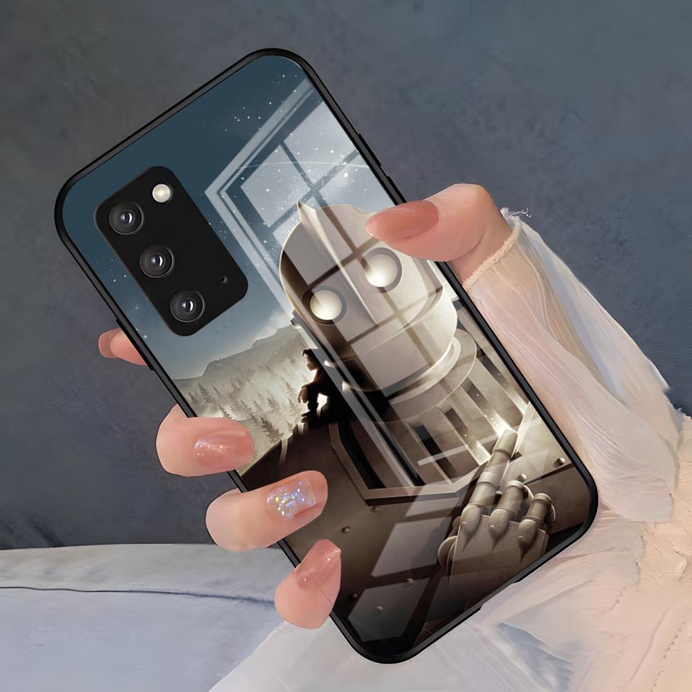 The Iron G-Giant Phone Case For Samsung A25 A13 A33 5G A54 A36 A35 A56 A52 A14 Shockproof Glass Cover