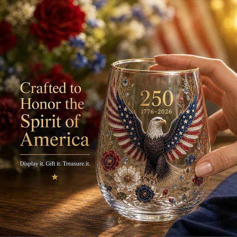 Vintage Painted Animal & Floral Gold Rim Glass Tumbler, Egg-shaped Lead-Free Glass Cup, Creative Gift Cup for Whiskey, Juice and Water