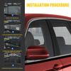 Car Window Screen Door Cover UV Protection Sunshade Visor Shield Car Front & Rear Sun Window Shades Car Camping Accessories
