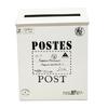 Retro Metal Wall Mounted Mailbox Bucket Newspaper Letter Box Post Garden Decor