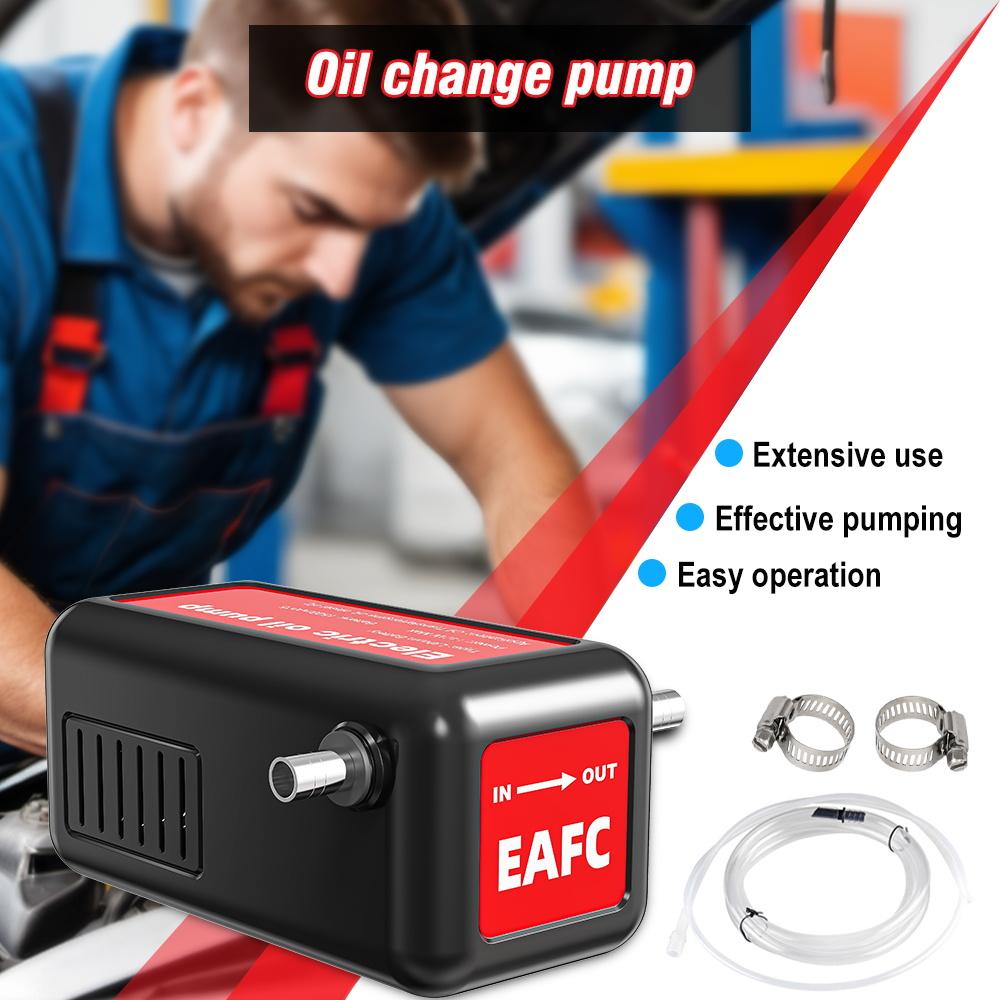 21V 140W Taşınabilir Yağ Pompası Şarj Edilebilir Elektrikli Yağ Transfer Çıkarıcı Yüksek Güçlü Yakıt Emiş Pompası