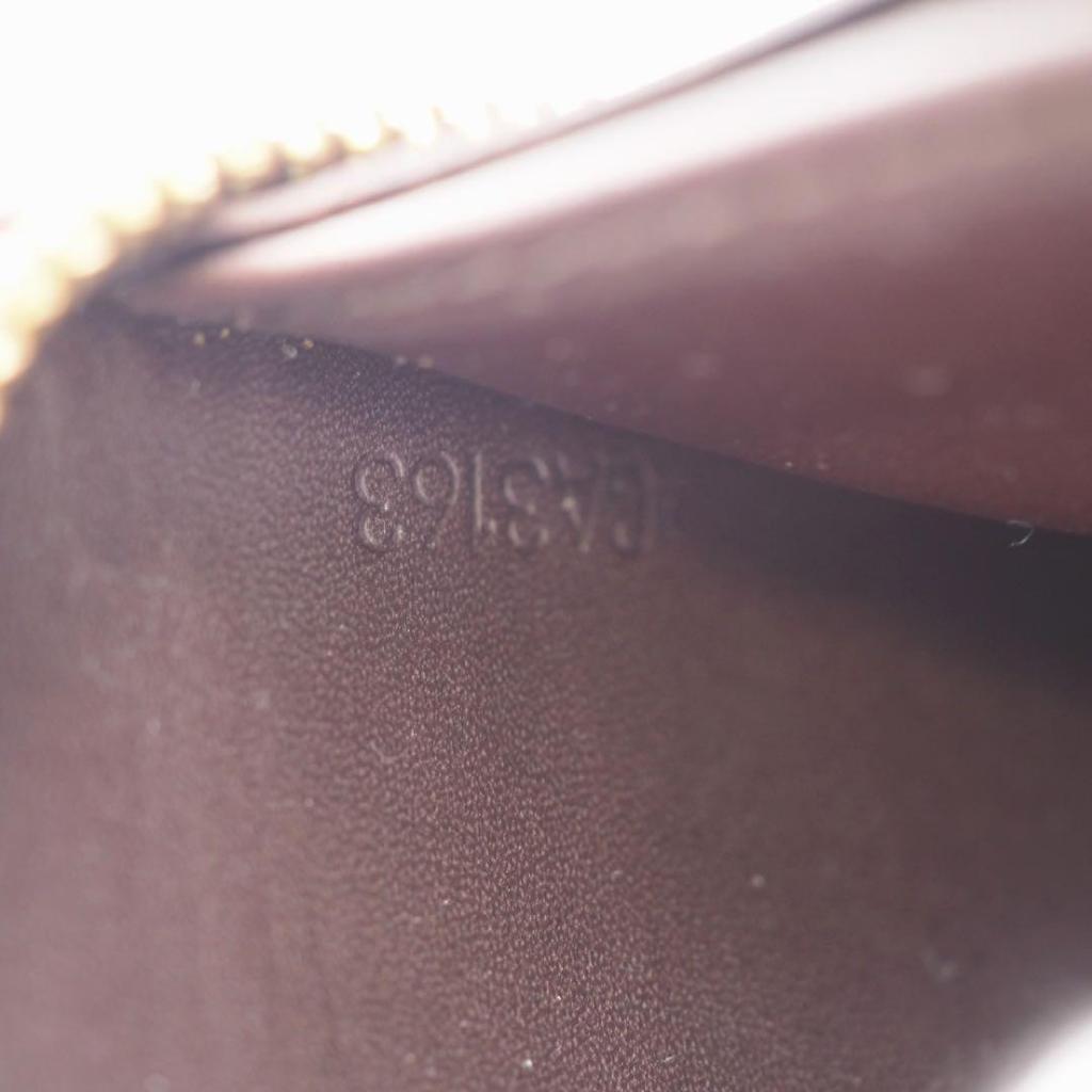 Used Louis Vuitton Vernis Monogram Zippy Wallet M93522