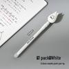 Black Tech Magnetic Levitation Suction Pen: Creative Decompression Cartoon 0.5mm Black Gel Pen
