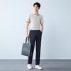 SEVEN Men's Silk Blend Jacquard Polo Shirt
