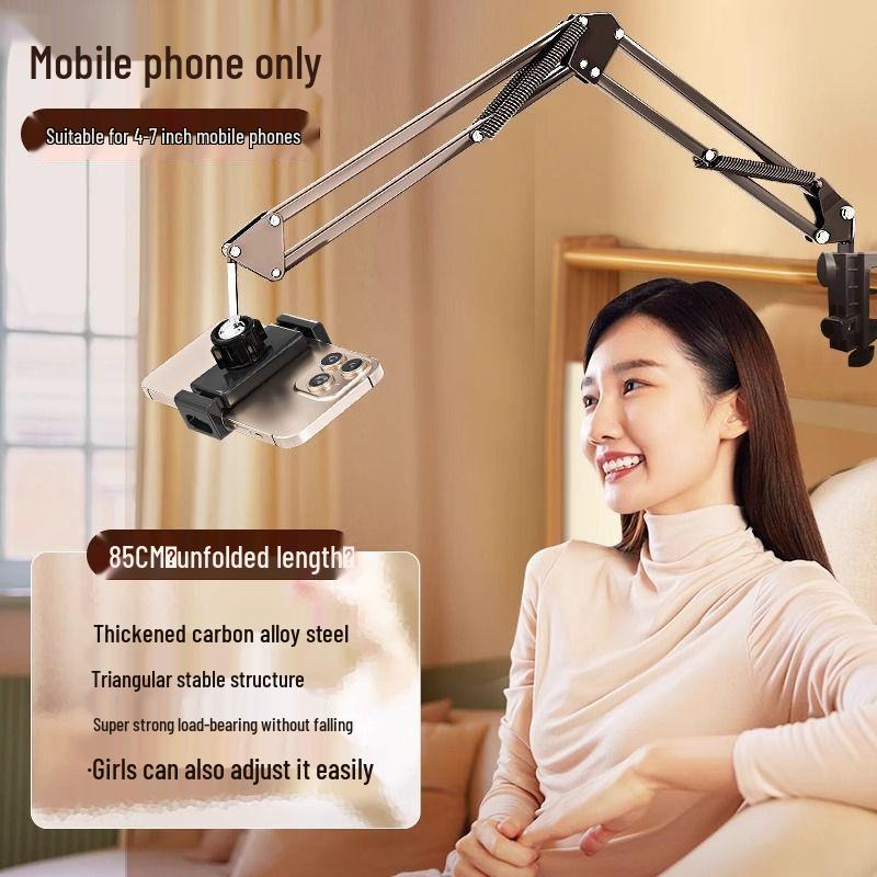 

Adjustable Desktop Stand for Phones & Tablets - Ideal for Watching Videos or Live Streaming